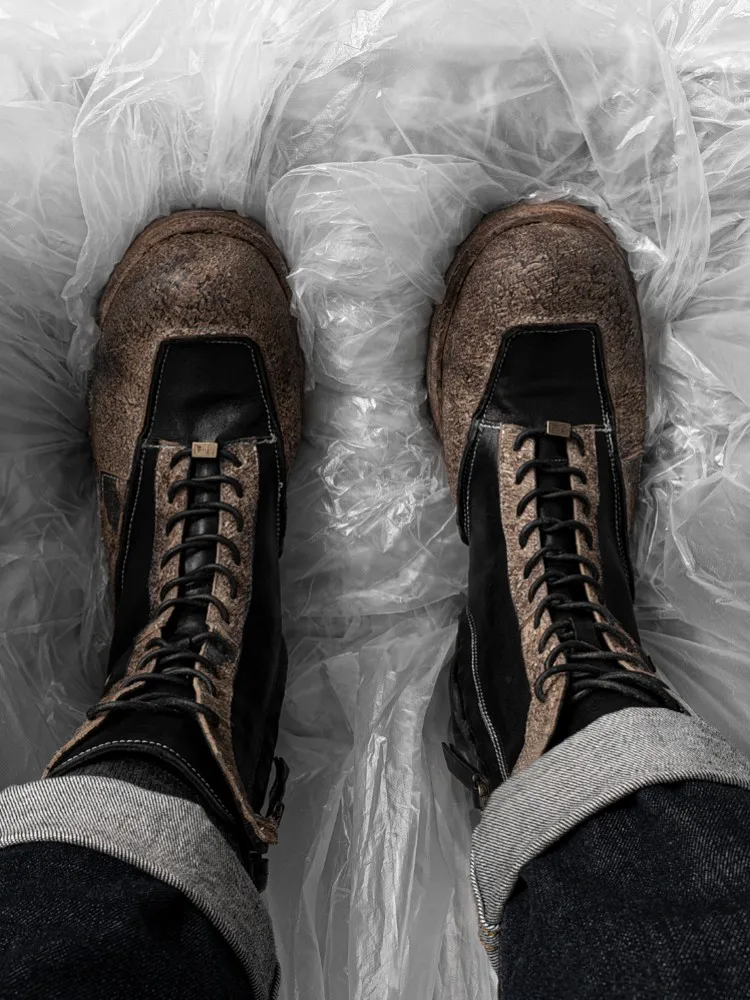 Рисунок 5 - Ботинки мужские высокие из воловьей кожи