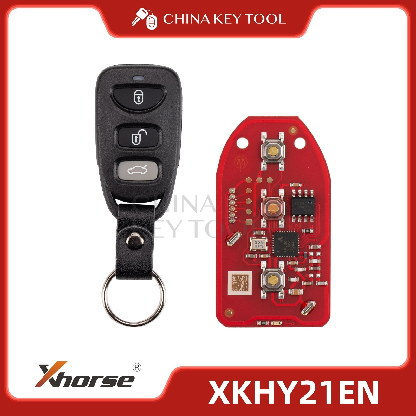 

Проводной дистанционный ключ Xhorse 2-го поколения XKA620EN XKB520EN XKBU21EN XKBU22EN XKFO22EN XKHO23EN XKHY21EN XKMQB5EN