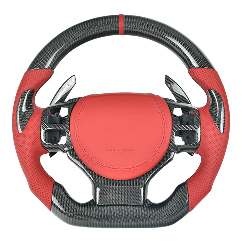 

Customized 100% Carbon Fiber Car Steering Wheel For Lexus RCF IS ISF ES ES250 IS250 IS300