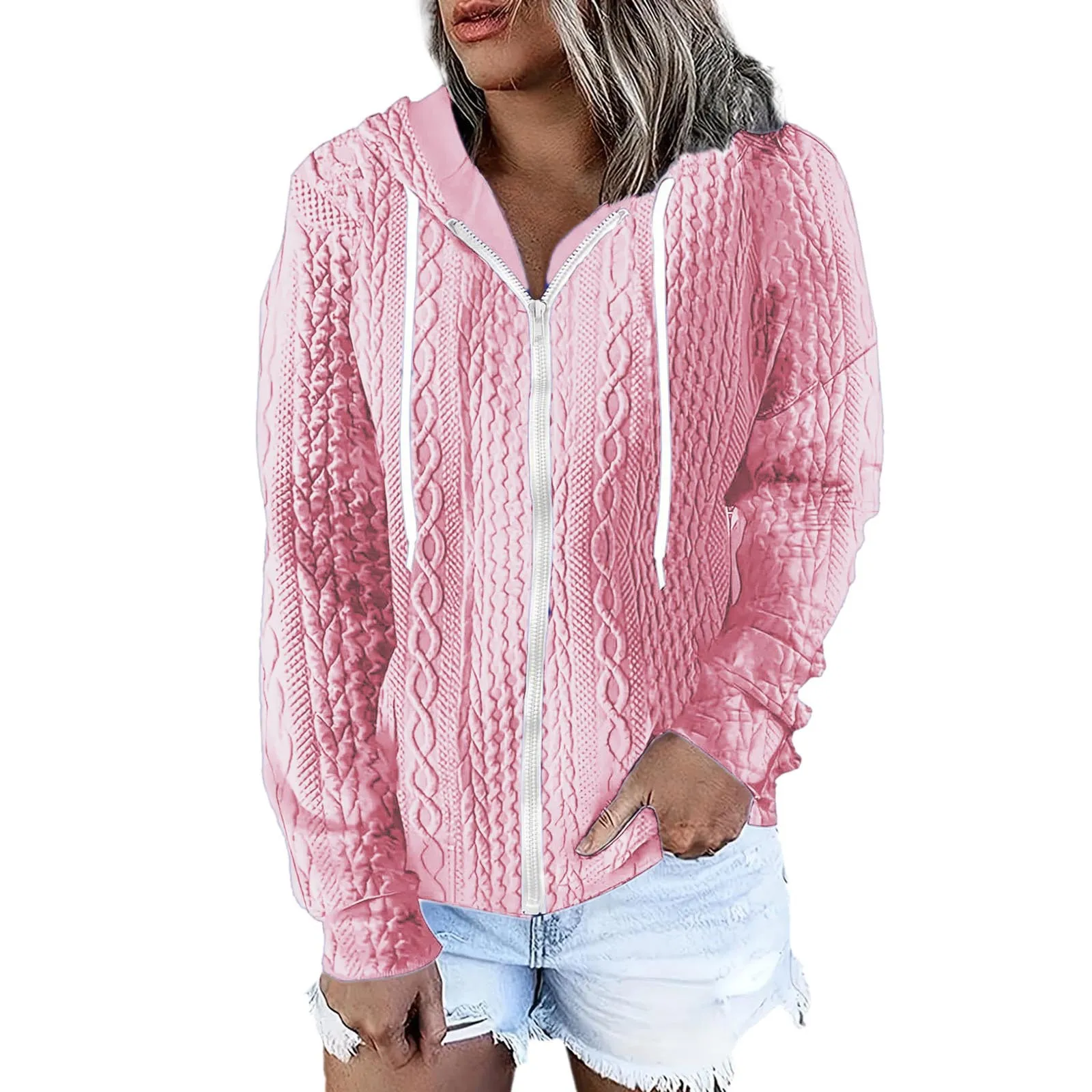 Женские толстовки с капюшоном толстовка длинным рукавом на молнии женские