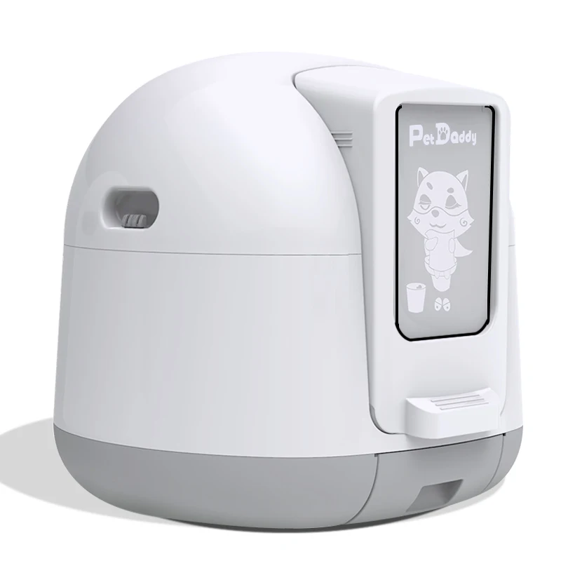 

2021 Wholesale Pet Cleaning Product Portable Pet Cat Toilet Large Automatic Cat Box