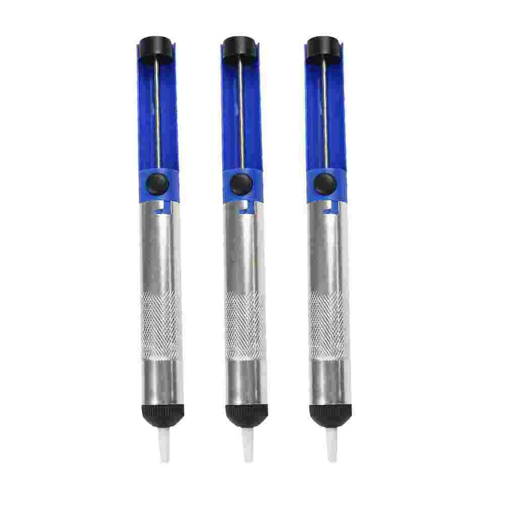 

3Pcs Suction Pump Manual Non- Suction Tin Sucker Repair Remove and Weld Waste Tin Removal Assistant