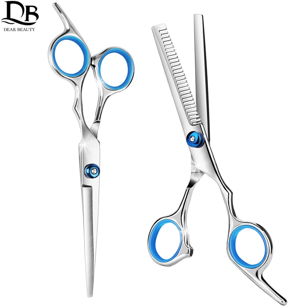 

Professional Hair Cutting Scissors Set Barber 6.7 Inches Hair Cutting Thinning Shears Texturizing Scissors Set for Salon & Home