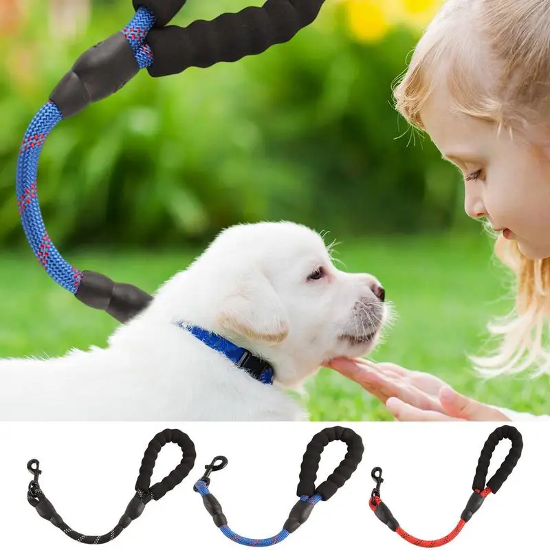 

Heavy-Duty Dog Leash Training Tool For Small Medium And Large Dogs Pet Leashes Reflective Leash Adjustable Dog Collar Rope