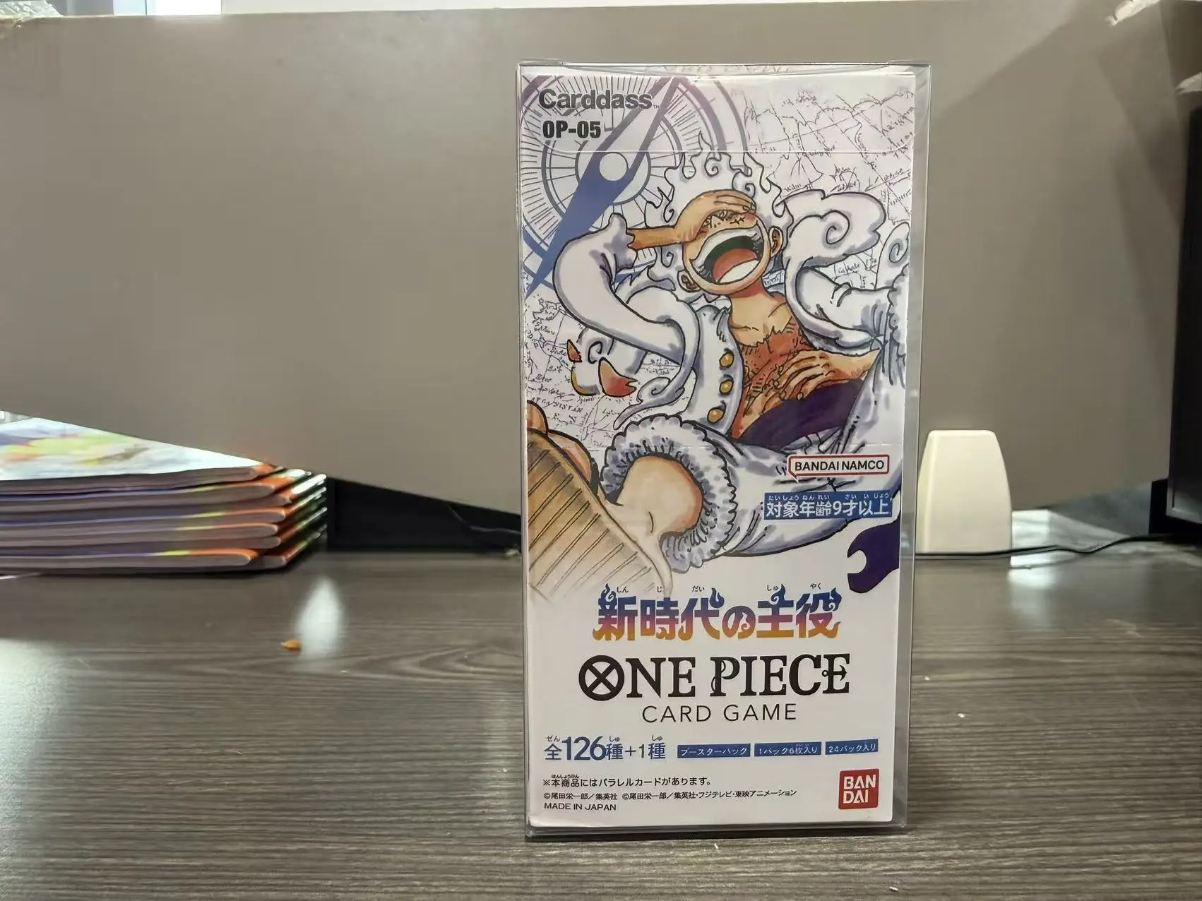 Коллекционные карты BANDAI One Piece (Япония), бустер-боксы OP16, OP15, OP14, OP13, OP11, OP09, OP05, OPCG, TCG, игрушки, в комплекте ПЭТ-дисплей-бокс (art.: 3920dc5dbdc75) - 3920dc5dbdc75