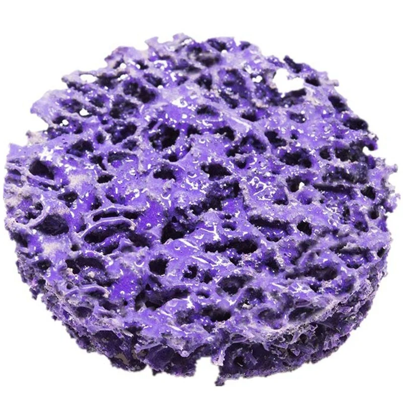 10 шт. 2 дюйма 50 мм быстросменные легко заменяемые и чистящие диски фиолетовые для