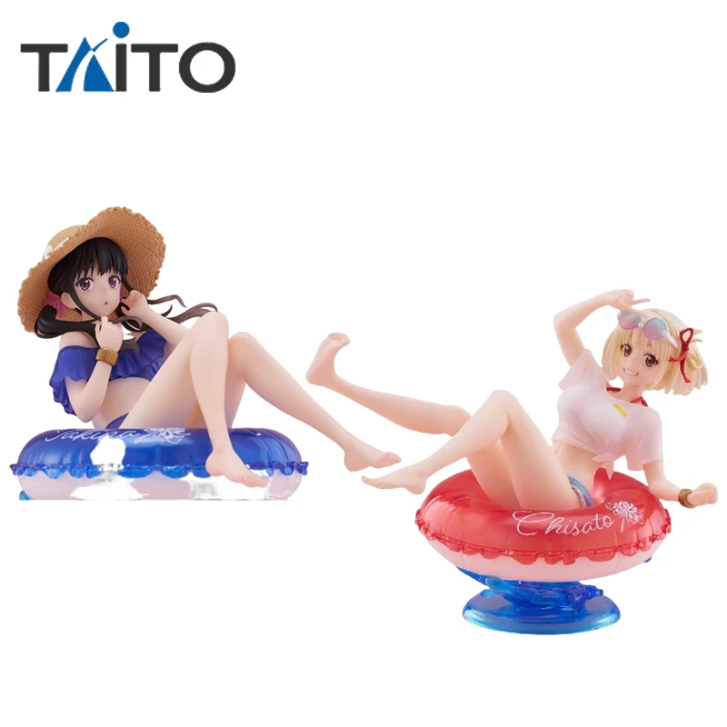 Оригинальные игрушечные фигурки TAITO Lycoris Recoil Inoue Takina &amp nishikipad Chisato AFG Коллекционная