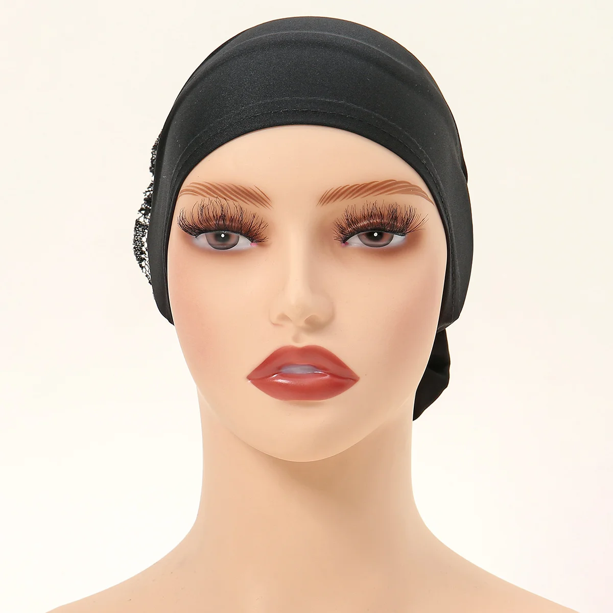 Новинка кружевная шапка Panhua на ремешке хиджаб мусульманский женский эластичный