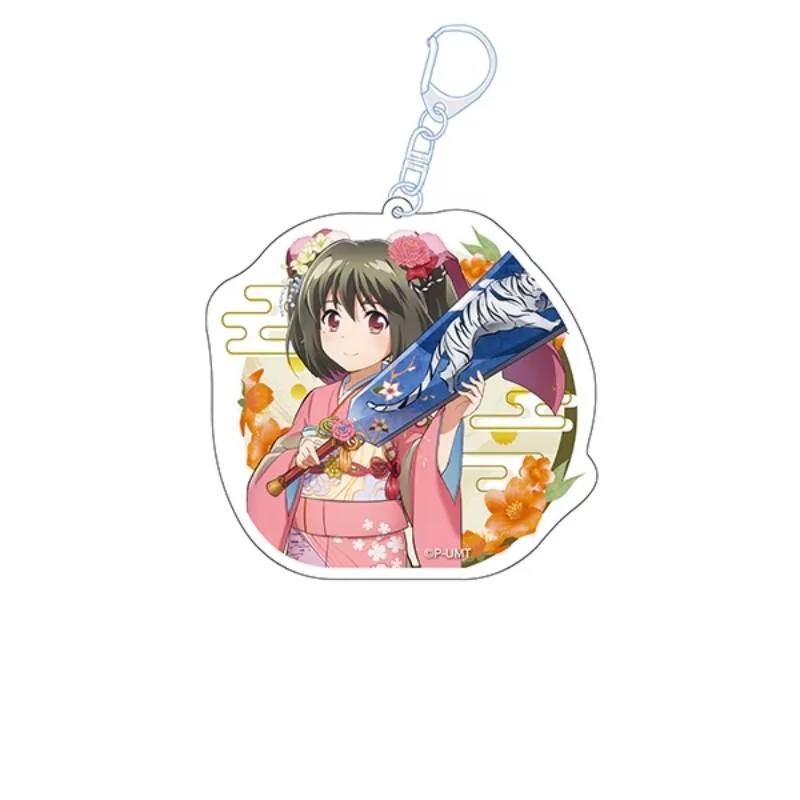 Фото Акриловые брелоки Game Utawarerumono с персонажами Неконе, Рурутэ, Куон, Анжу, аниме-подвески, подарки, 6 см №4