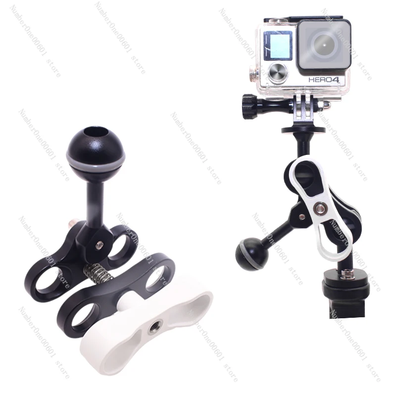 Многофункциональный зажим-бабочка из алюминиевого сплава с шаровой головкой