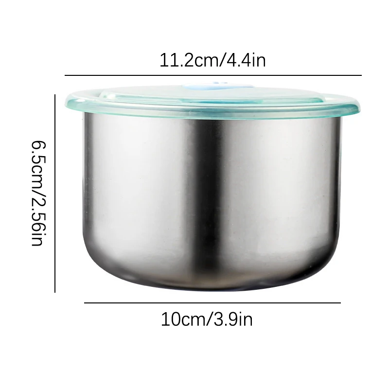 Контейнер для еды из нержавеющей стали миска хранения свежести герметичная