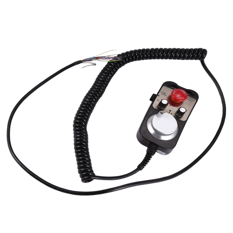 Универсальный ЧПУ 4-осевой Mpg кулон ручное колесо 100 импульс 5 В и аварийный