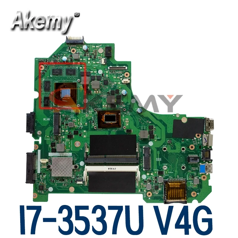 

K56CB original Motherboard For Asus K56C K56CB S550C A56C A56CM Laptop motherboard I7-3537U V4GB