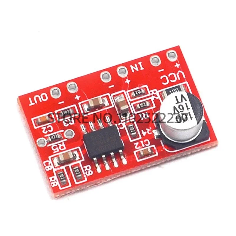 AD828 динамический микрофон стерео предусилитель модуль аудиоусилителя