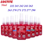 Клей для ниток Loctite 222 241 242 243 винтовой клей 262 263 270 резьбовой герметик 271 272 277 290 фиксирующий уплотнительный Клей 50 мл 250 мл