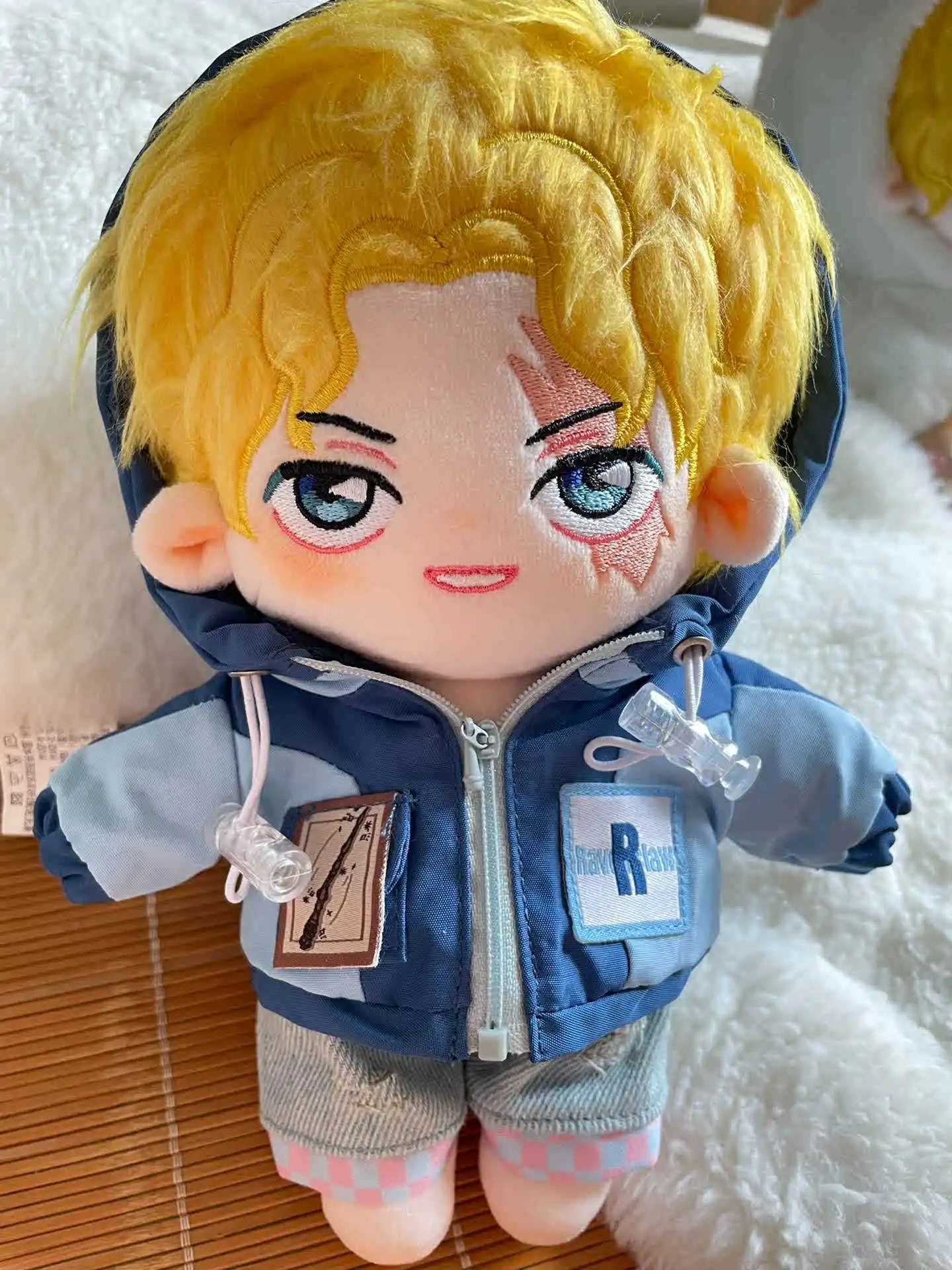 

In Stock 20cm Anime Game Cartoon Role Cosplay Plush Stuffed Doll Body Change Clothes Plushie Pillow Mascot Xmas Gift