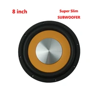 i key buy 1pc hifi 8 inch 2 ohm powerful audio subwoofer double voice coil super slim diy bass speakers universal for all car