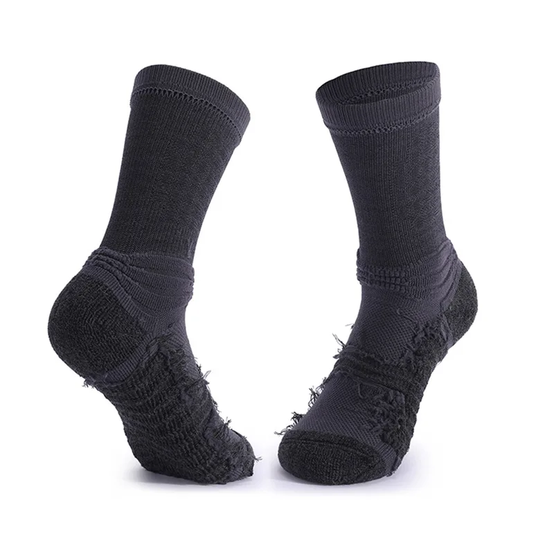 Basketball Ball Thick Towel Bottom Basketball Sock Trend Solid Color Sport Sock Breathable Socks for Men Women trainer socks men