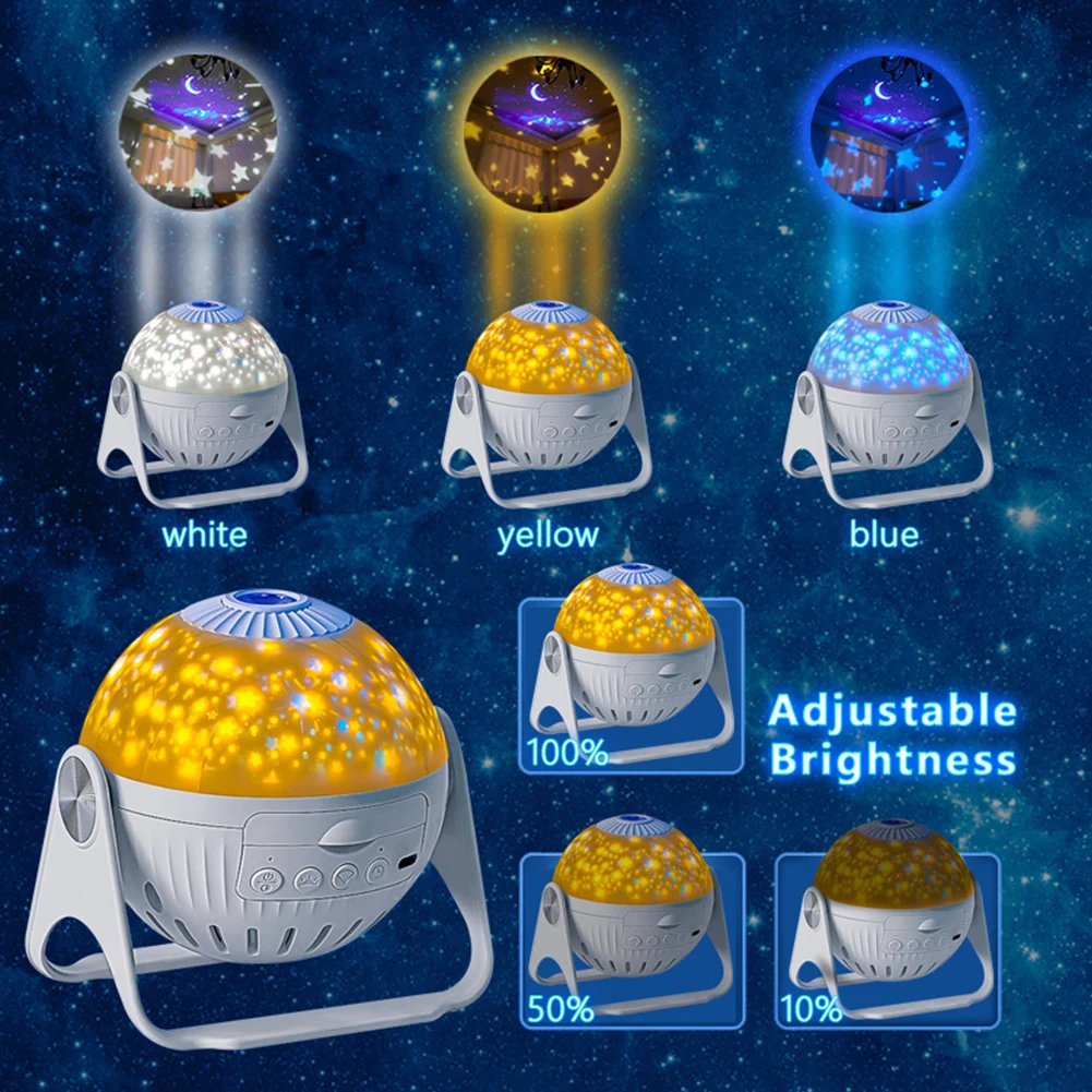 

LED Star Galaxy Projector Night Light Adjustable Starry Sky Porjectors Lamp Home Room Decoration Children Gift Led Night Lights