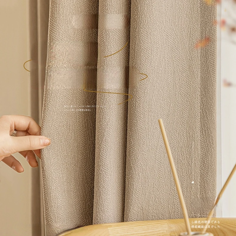 Рисунок 4 - Японские хлопчатобумажные льняные шторы для гостиной