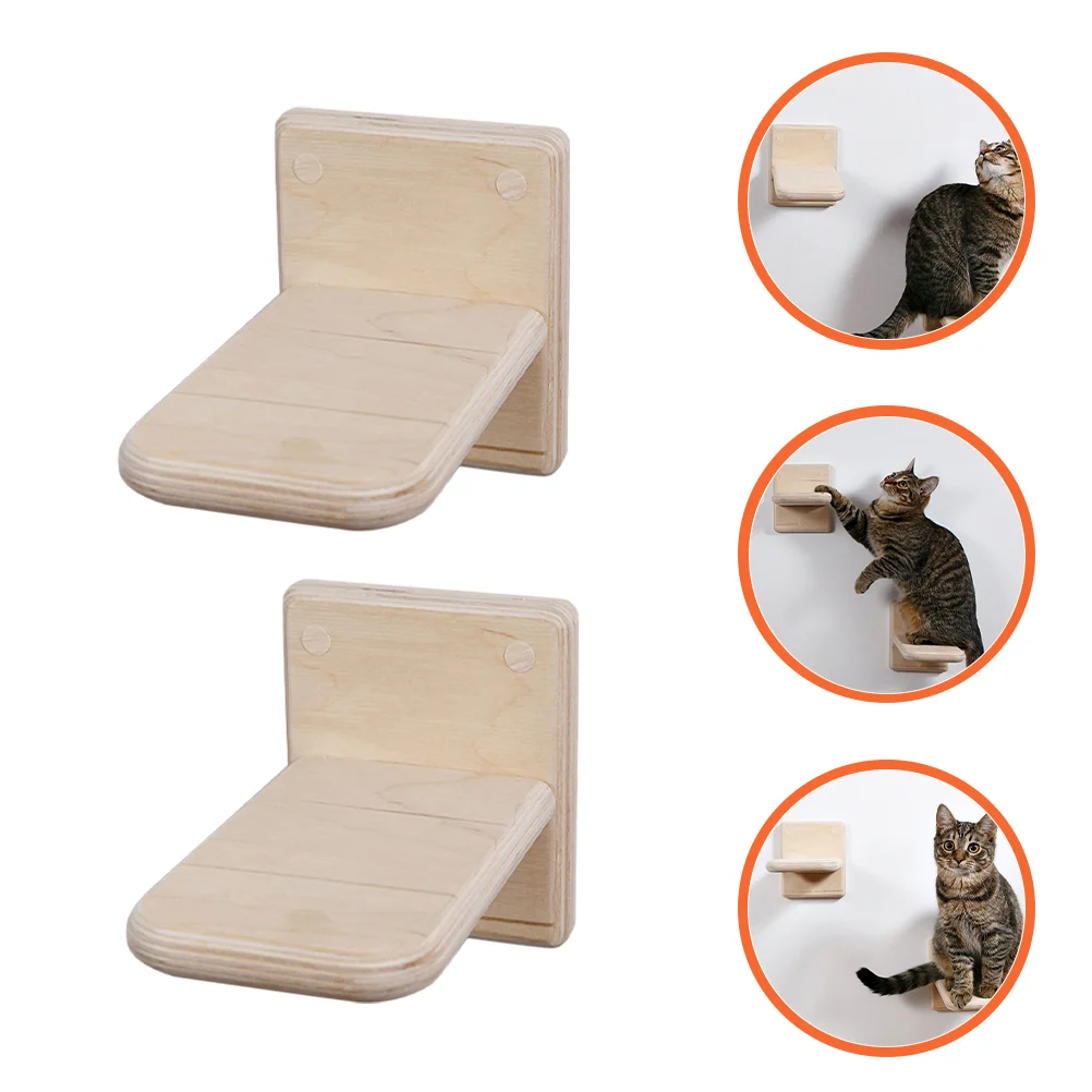 

Cat Wall Steps Climbing Kitten Shelf Ladder Shelves Cats Board Furniture Platform Structure Woodenclimbers Mounted Stairs Perch
