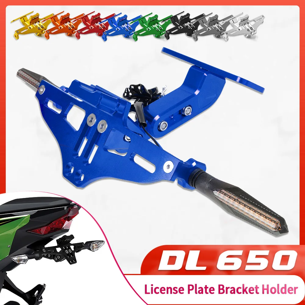 

Motorcycle License Plate Bracket Holder Number For SUZUKI DL650 2004 2005 2006 2007 2008-2011 2012 2013 2014 2015 2016 2017 2018