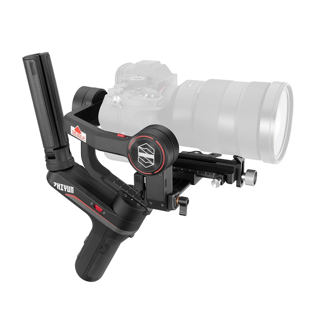 Фото Zhiyun Weebill S 3-осевой компактный карданный стабилизатор, Ручной Стабилизатор для цифровой зеркальной камеры и беззеркальной камеры для видеоз... №3