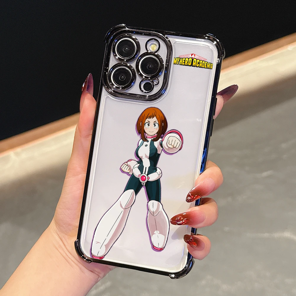 Фото Чехол для телефона My Hero Academia для Xiaomi Mi 15 14 13 Ultra Poco X7 X6 X5 X3 F5 F4 Pro 5G, прозрачный мягкий чехол с защитой от падения №3