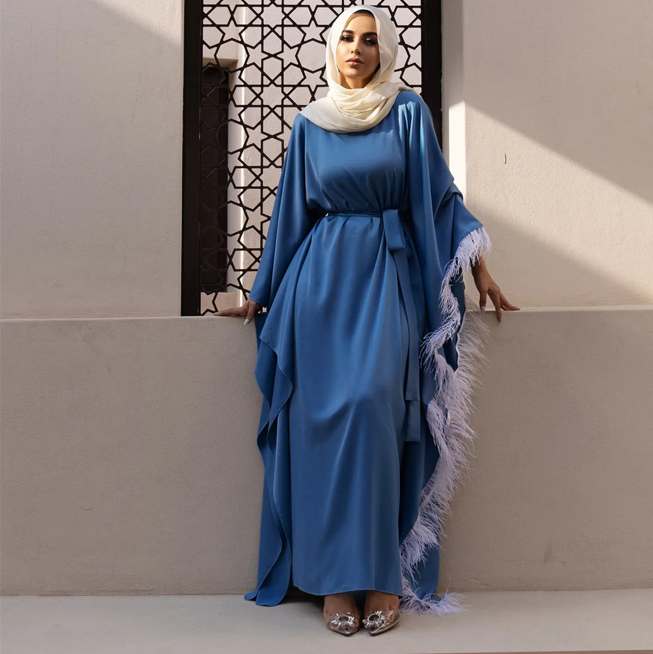 Robe Djellaba Femme Vestidos Kaftan Dubai Abaya Turkey Muslim Fashion Hijab Dress Islam Clothing Dresses Abayas For Women Caftan