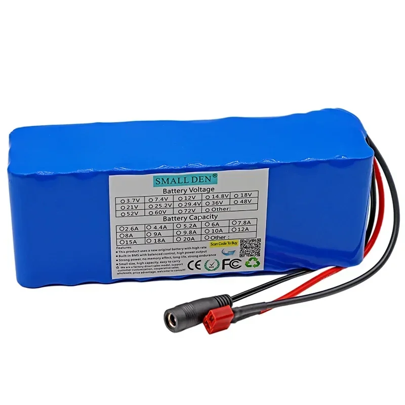 36 В 7 8 Ач 10S3P 18650 литиевый аккумулятор 100 Вт 500 уличная резервная батарея со