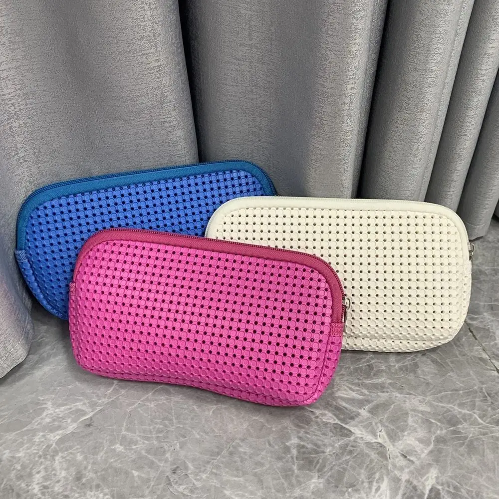 Дорожная сумка для хранения из ЭВА дышащая с разъемом косметический органайзер