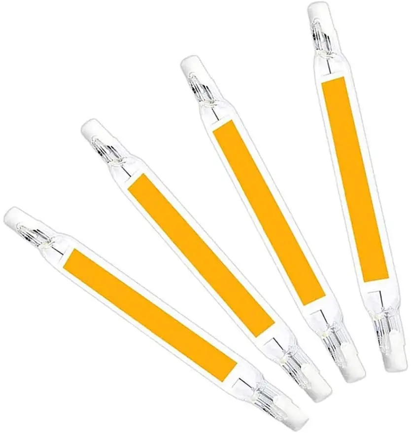 

R7S 78MM 118MM 189MM LED Bulb COB Glass Tube Replace Halogen Lamp 80W J78 J118 Lamparda Diode Spot Light AC220V AC110V