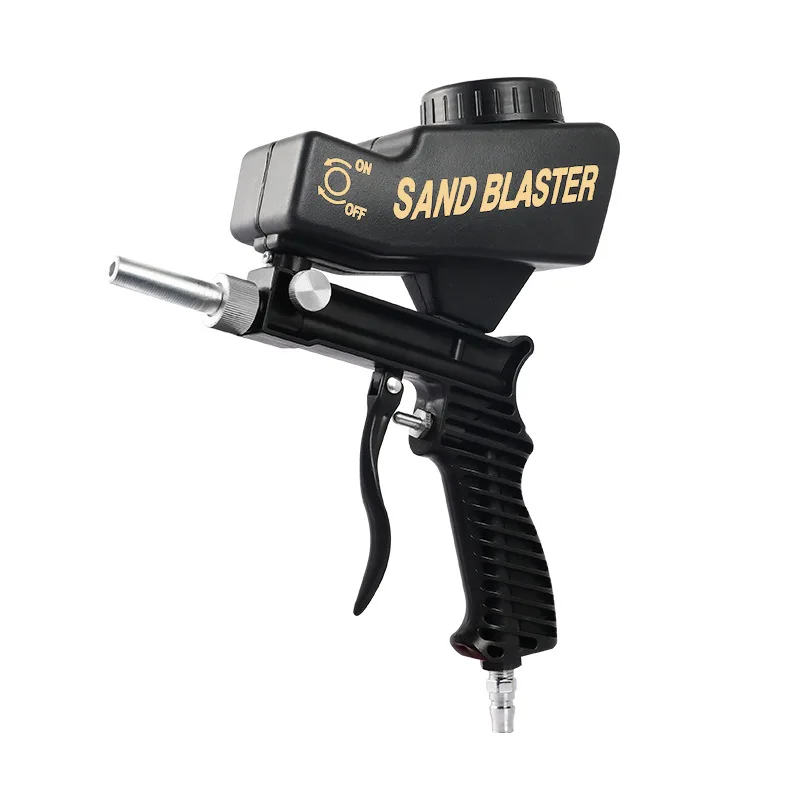 DIYT Spray Gun Portable Gravity Sandblasting Pneumatic Set Rust-proof Sandblaster Small Machine | Инструменты