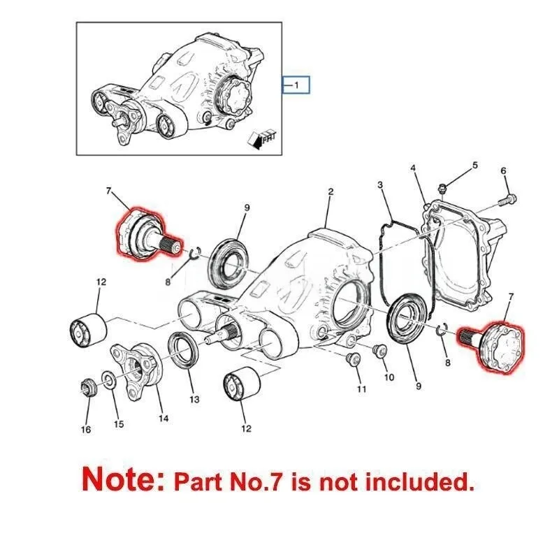 Фото 85571695 Задний дифференциальный мост (картер) RWD для Cadillac CTS Trans 2015-2019 №4