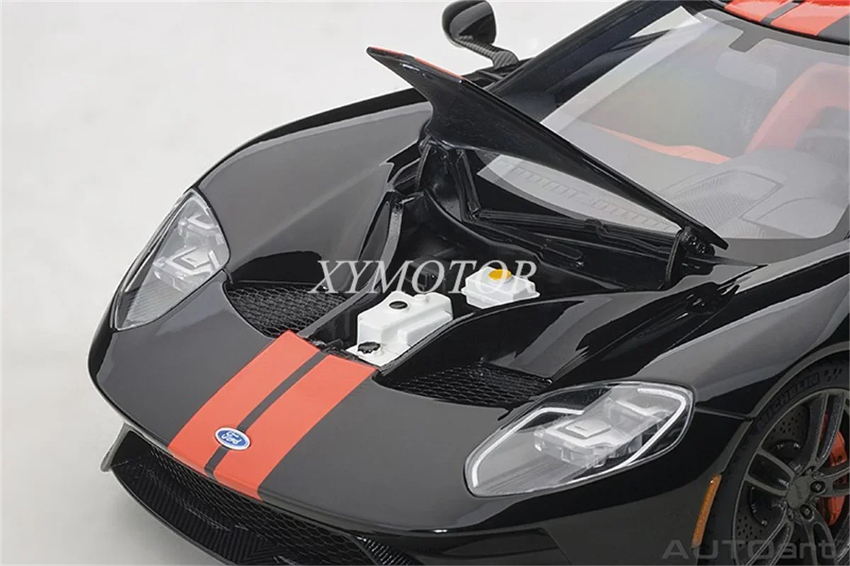 AUTOart 1:18 для FORD GT 2017 литые модели автомобилей детские игрушки подарки черные ХОББИ