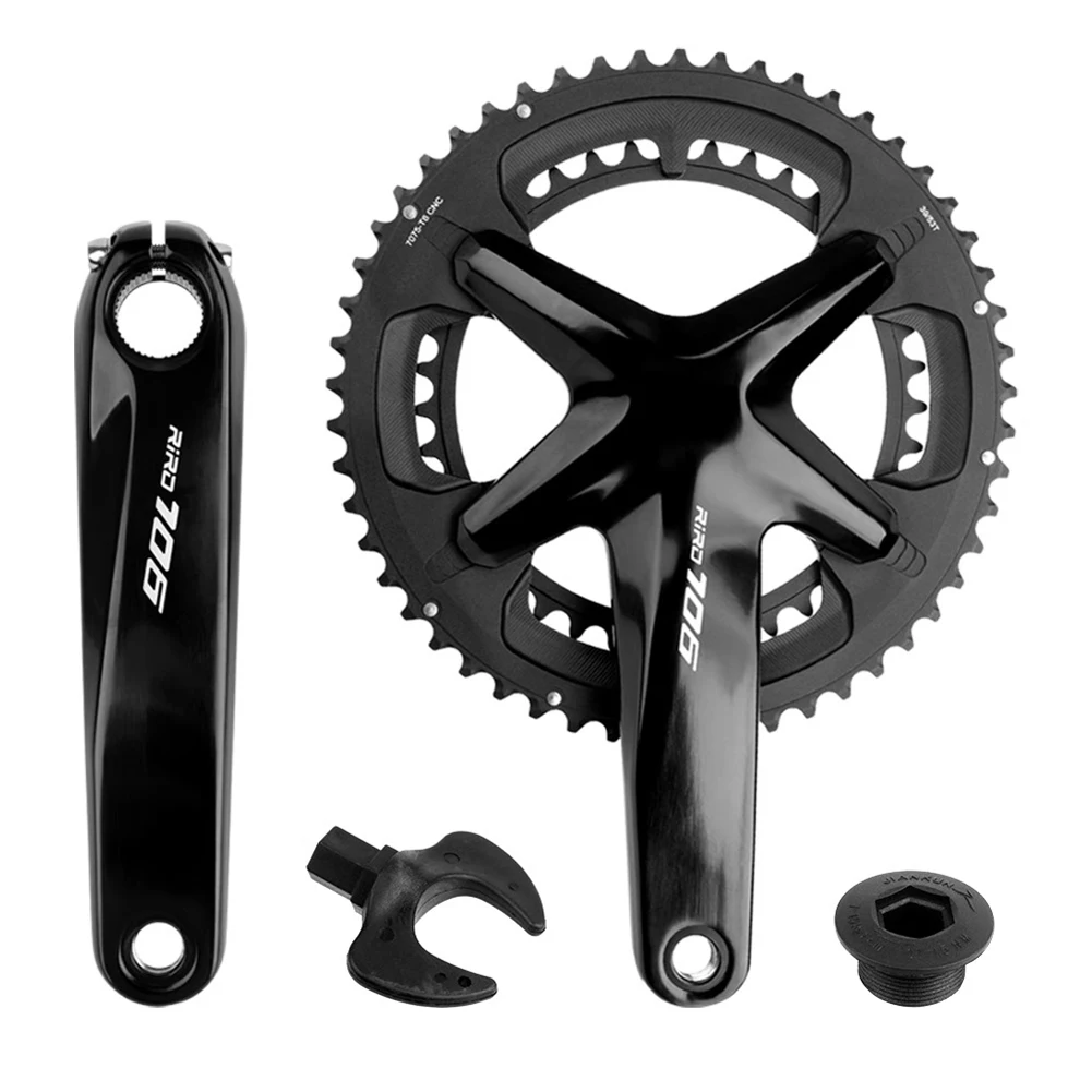 

Bicycle Components Bike Crankset 11/12 Speed 130BCD 34/50T Chainring 170mm Crank Double Chainring For Most Bikes