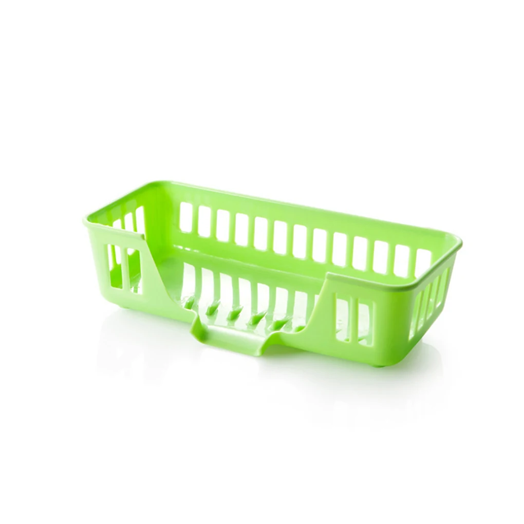 

Kitchen sink storage basket hollow out of the style sponge drainage rack 3 colors kitchen dishwasher tableware storage box