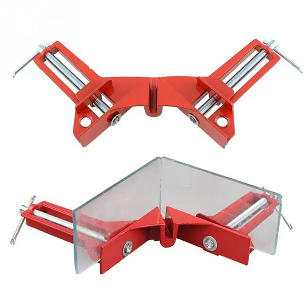 

90 Degree Right Angle Clamp 100MM Mitre Clamps Corner Holder Woodwork Right Angle Clamp Woodworking Tool