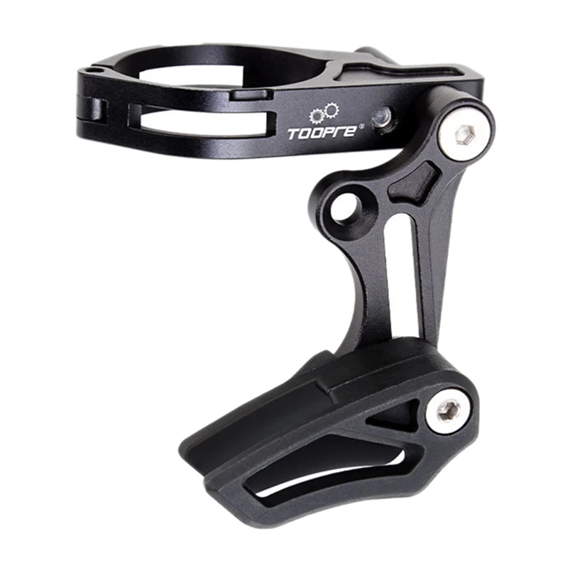 

TOOPRE Bike Single-Disc Chain Guide Protector Mountain Bicycle Aluminum Alloy Chain Tensioner MTB Bicycle Accessories