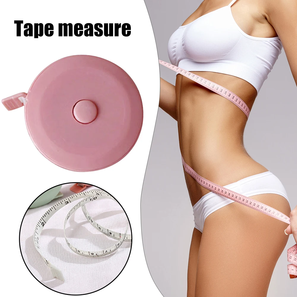 

Self-tightening Body Measuring Tape Ruler 2meters Sewing Tailor Dressmaking Measure Ruler Meter Film for Waist Chest Legs
