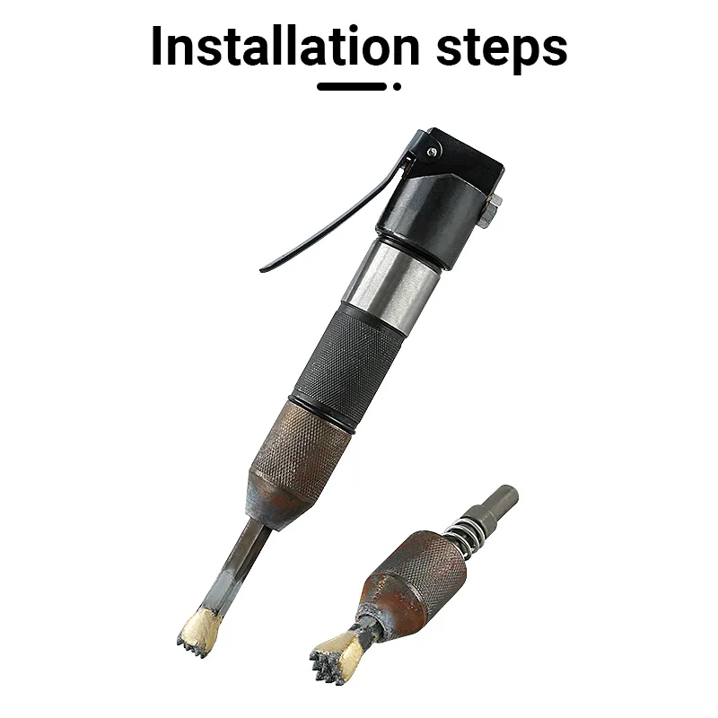 wa pneumatyczna maszyna do rzeźbienia głowica dłuta liczi cięcie powierzchni topór siekania kamienia przycinanie stopu młotek kwiatowy