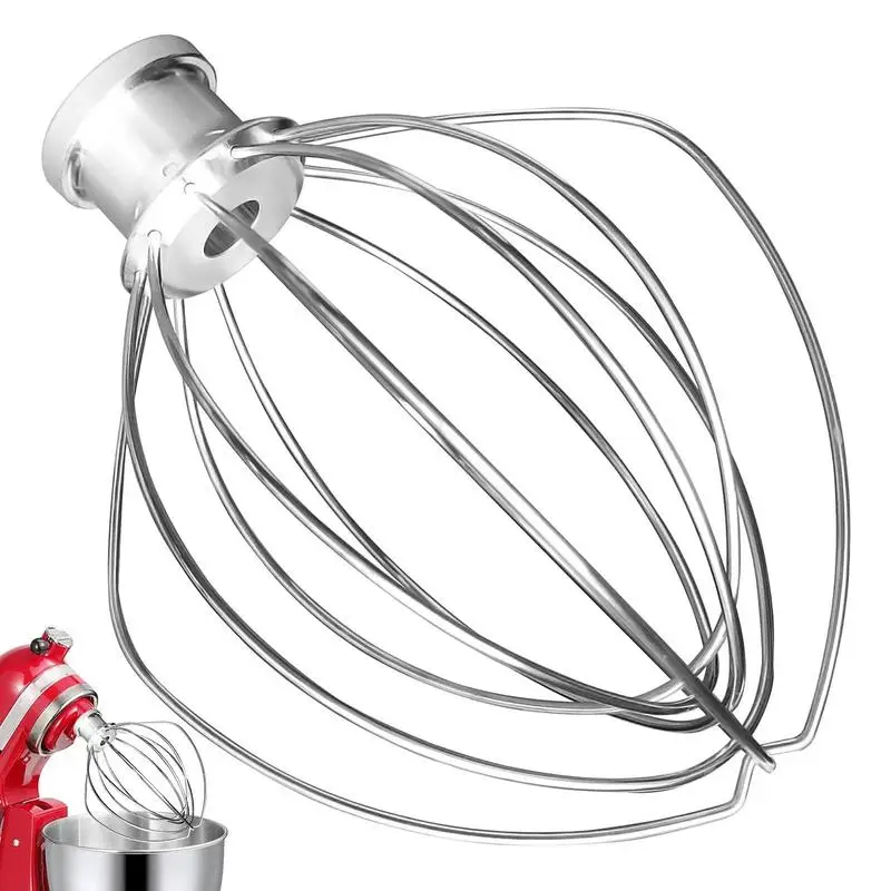 Kitchen Aid Whisk Stainless Steel Automatic Eggs Cream Stirr