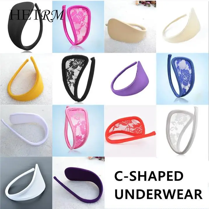 Женские сексуальные трусики женские C-стринги из спандекса C-образные Бесшовные