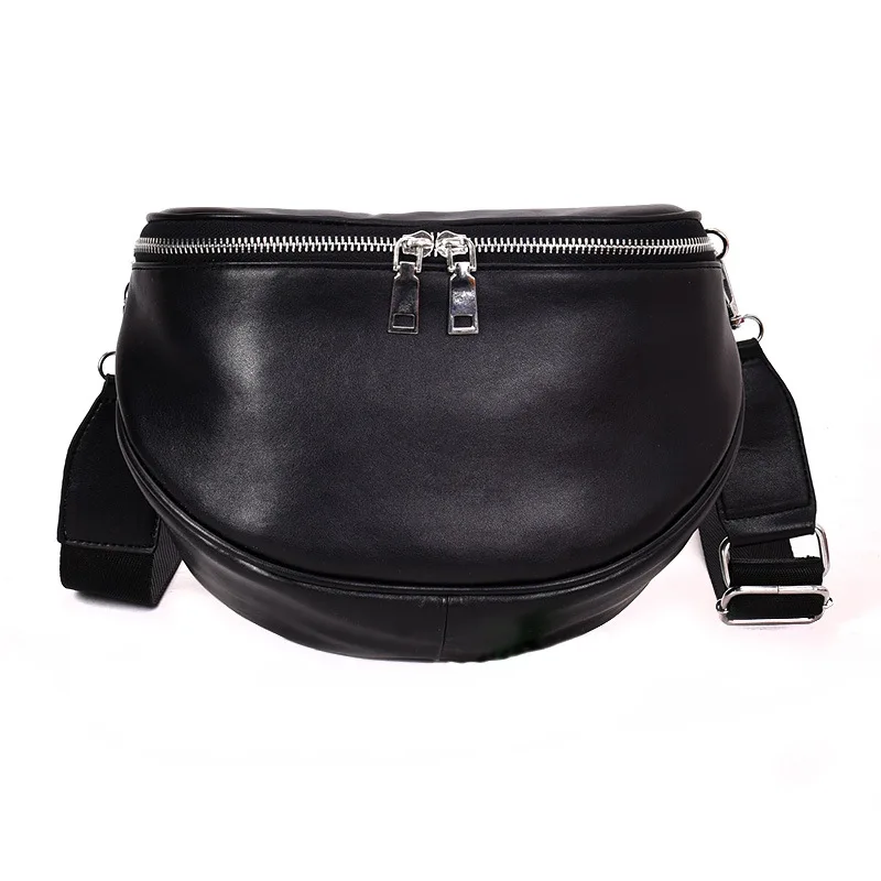 

Small Fanny Pack Shoulder Tote Women's Bag 2022 Trend PU Female Fashion Luxury Designer Saddle Bags for Women Crossbody Handbag