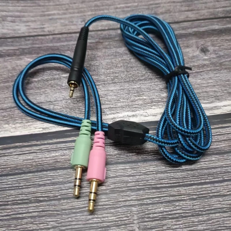 Нейлоновый плетеный кабель UNP для ПК гарнитур Sennheise GSP350 GSP600 Прямая поставка