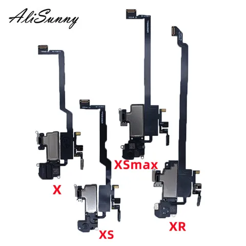 1 шт., гибкий кабель для верхней передней части наушников для iPhone 11 12 Pro Max X XS XR, датчик приближения, маленькие наушники, динамик, детали гарнитуры