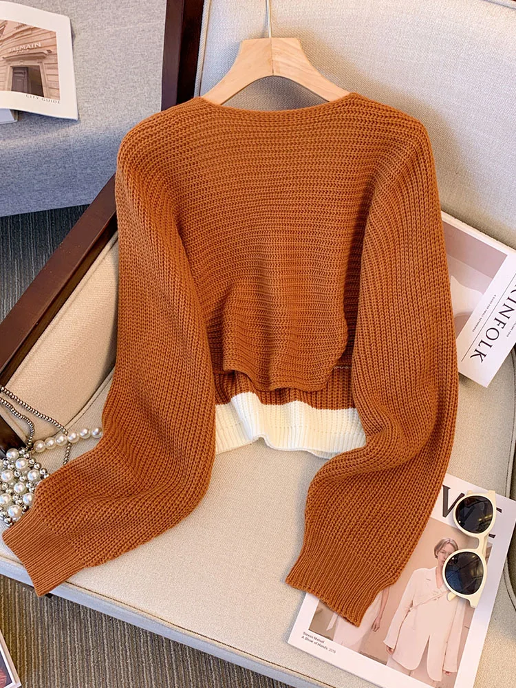 Модные комплекты из двух предметов для женщин классический полосатый дизайн