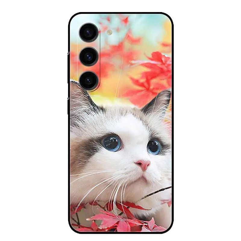 Чехол для Samsung Galaxy S24 FE мультяшный милый мягкий силиконовый чехол из ТПУ S24FE