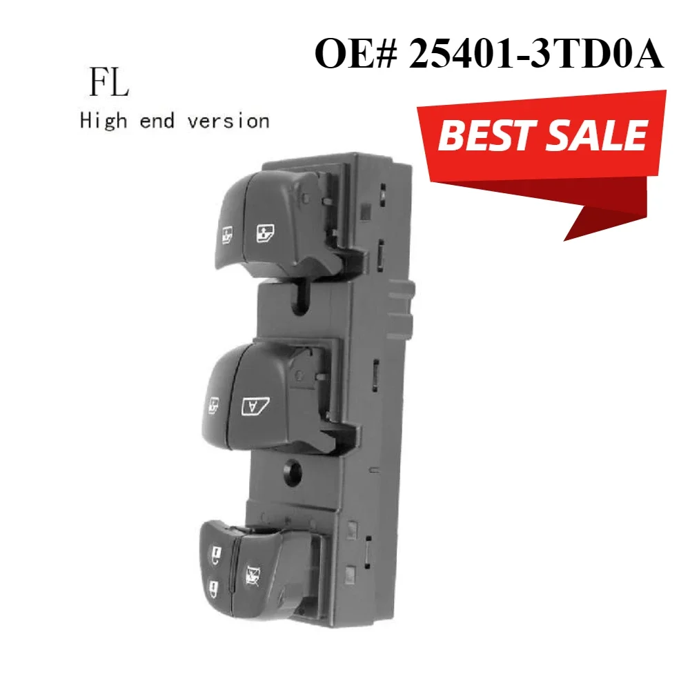 Стеклоподъемник Для Nissan 2011-2017 Leaf Juke 2012 Versa 25401-3TD 0A