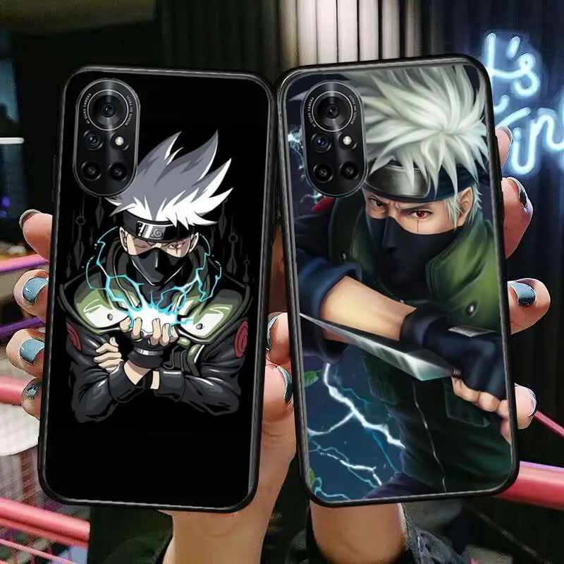 

Kakashi Clear Phone Case For Huawei Honor 20 10 9 8A 7 5T X Pro Lite 5G Black Etui Coque Hoesjes Comic Fash design
